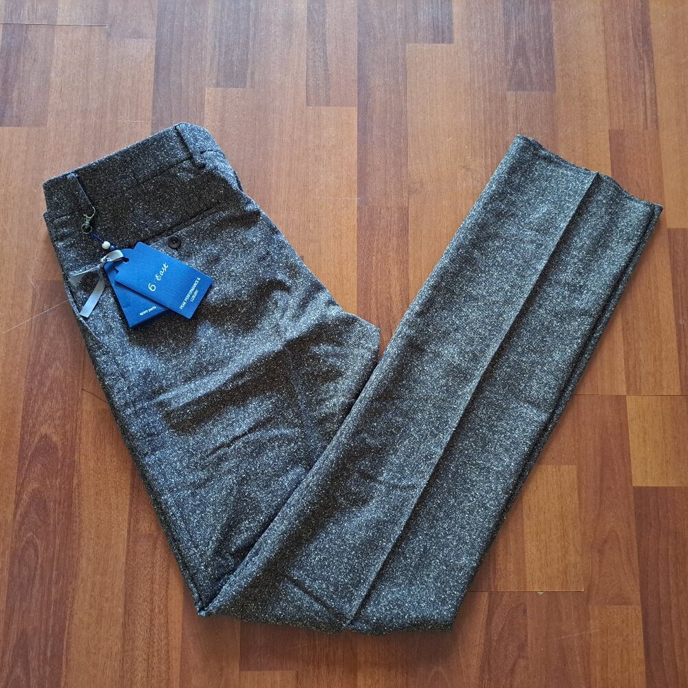 NEW 6 East Men's Brown with dots Pants Size 32